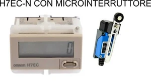 Conta pezzi contaimpulsi contapezzi contatore H7EC-N con microint. - Foto 1 di 6