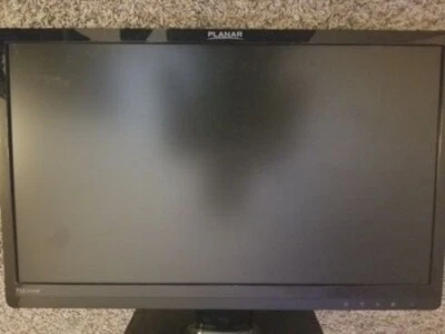 Planar PLL2410W 24" LCD Widescreen Monitor 1920x1080 60Hz VGA Business Gaming - Image 1 of 3