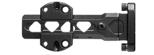 Negro Dorado - Barra y base de cola de milano de 4 pulgadas con mandíbula de cola de milano microajustable Foto 1 de 1