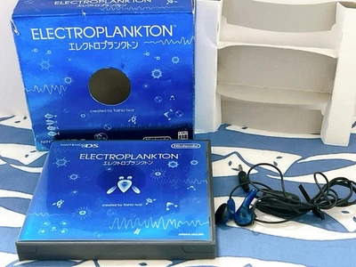 Nintendo DS Electroplankton Limited Box Set Earphones Manual Boxed Japan - Image 1 of 4
