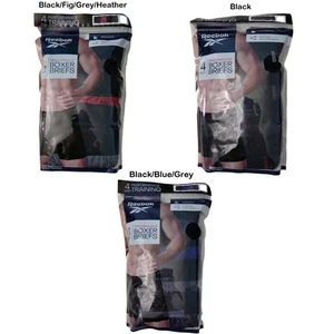 Reebok Men's 4-Pack Performance Boxer 6" Inseam Brief - Picture 1 of 9