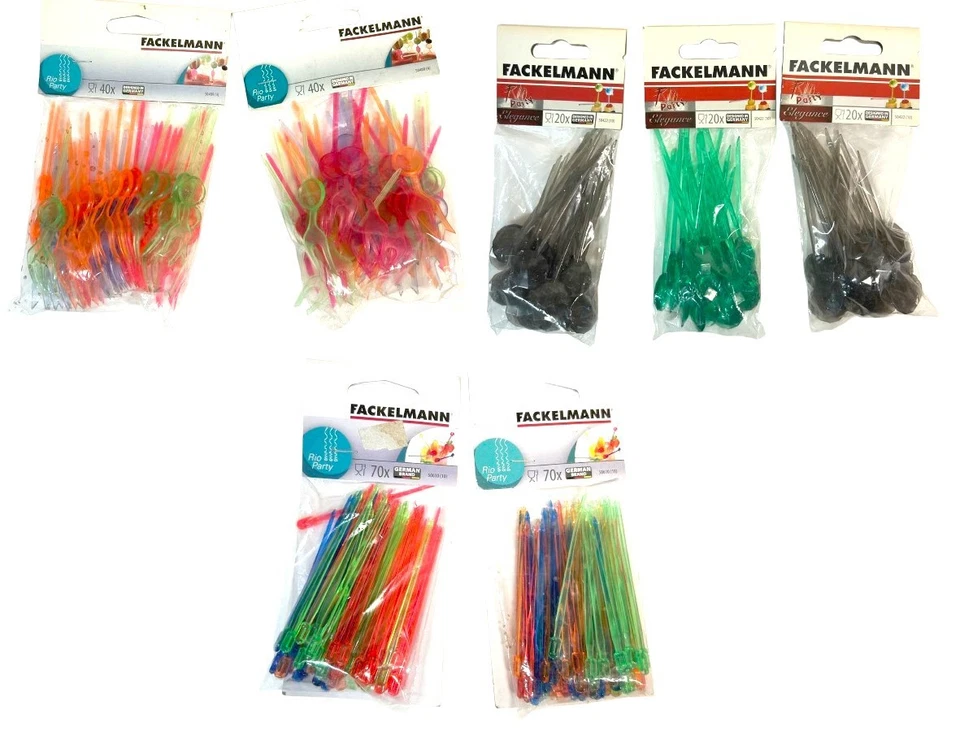 280 x HÄPPCHENSPIESSE Cocktailspiesse Diamantsticks Finger Food Gabel Picker - Bild 1 von 1