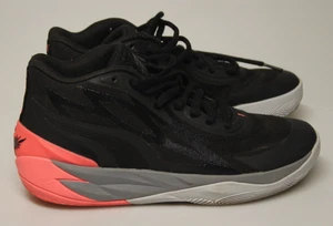 Puma MB.02 Mens 8 US/ 40 1/2 EUR Black Sunset Glow Mid Melo Ball Shoes 378287-01 - Bild 1 von 6