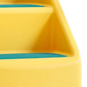 Yellow Foldable Toddler Step Stool Multifunctional Safe Stable Slip Resistan OU - Picture 1 of 14