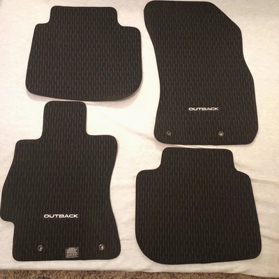 Subaru Outback OEM Carpet Floor Mats Black  2020‑25 Genuine Part J501SAN000 - Image 1 of 4