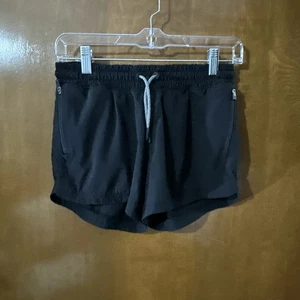 Athleta Girl Shorts Size XL 14 Black All Play 3” Zip Pockets Excellent Condition - Picture 1 of 7