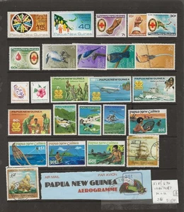 Papua Neuguinea...Sc #518/670 + mehr...neuwertig & gebraucht...1980/87...26 verschiedene - Bild 1 von 1