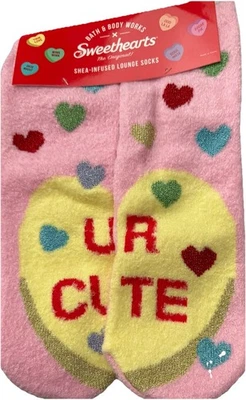 NUEVO CON ETIQUETAS CALCETINES DE SALÓN CON INFUSIÓN DE KARITÉ PARA MUJER BATH & BODY WORKS Foto 1 de 2