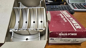 Juego de rodamientos principales potencia sellada MS876P .010 se adapta a Mopar 361, 383, 400 CID - Imagen 1 de 1