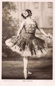 ANNA PAVLOVA Ballett Postkarte Rotary Foto Serie Sammlerstück Echtfoto - Bild 1 von 2