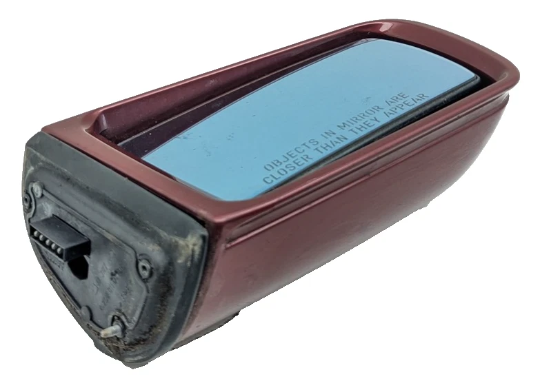 1994-2000 Mercedes W202 C230 Passenger Side View Mirror Red OEM - Image 1 of 4