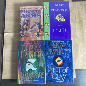 Discworld Terry Pratchett 1st Edition Hardcover Set Maskerade Feet of Clay Truth - Picture 1 of 17