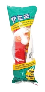Santa Claus Green Packaged Pez Fun 'N Games & Red Dispenser - Picture 1 of 2