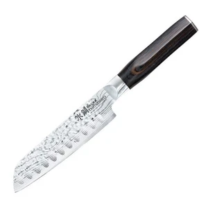 Baccarat Damashiro Emperor 'Try Me' Santoku Knife 12.5cm - Picture 1 of 2