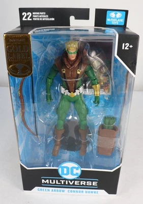 DC Multiverse McFarlane Toys Green Arrow Connor Hawke 7" Figure New - Image 1 of 4