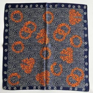 100% Pure Silk Multicolour Small Silk Scarf - Picture 1 of 3