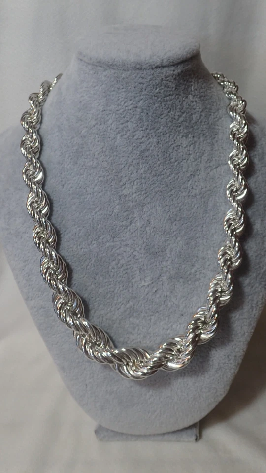 Collier Argento 925/°°° lavorazione torchon - Immagine 1 di 1