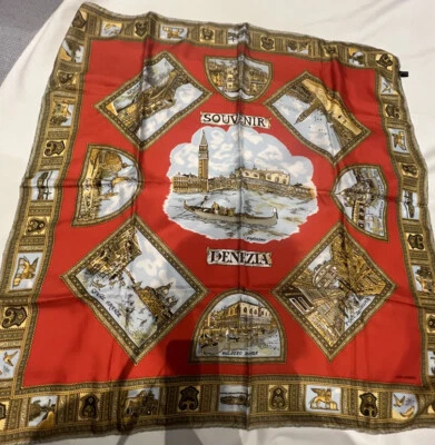 Dolce & Gabbana scarf:  Souvenir  Venezia silk scarf vintage - Image 1 of 4
