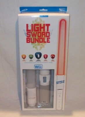 Intec Light Sword Bundle for Wii - NEW OLD STOCK from 2008 - Image 1 of 4