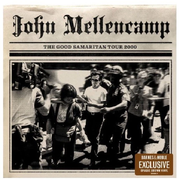John Mellencamp The Good Samaritan Tour 2000 B&N Brown Vinyl LP Album LTD ED Foto 1 de 1