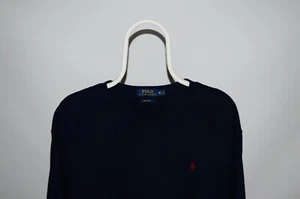 Polo Ralph Lauren Estate Rib Blue Cotton Sweatshirt Size XL - Picture 1 of 7
