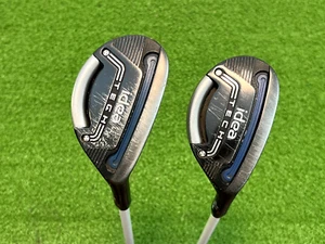 Adams Golf 2015 IDEA TECH 4 & 5 HYBRID SET Right Graphite Fubuki Lite Senior - Picture 1 of 9