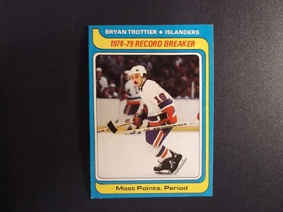 1979-80 Topps Hockey Bryan Trottier Card # 165 - Image 1 of 2