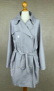 ZAPA Damen 36 /38 Mantel Coat gepunktet oversized Blogger Boho Jacke Punkte #306 - Bild 1 von 8