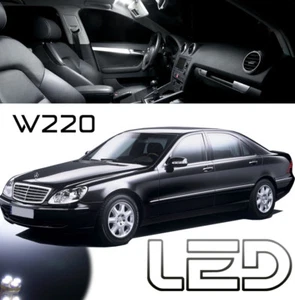 Pour MERCEDES Classe S W220 19 Ampoules LED Blanc habitacle plafonnier Coffre - Bild 1 von 5