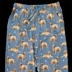 Yellow Lab Dog Breed Lounge pants - Picture 1 of 1
