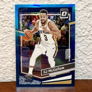 CJ MCCOLLUM 2023-24 PANINI DONRUSS OPTIC #105 AQUA BLUE PRIZM /249 PELICANS NBA - Bild 1 von 3