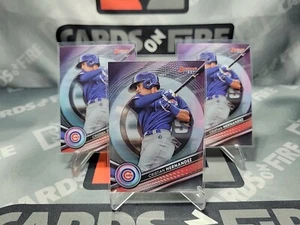 2022 Bowman's Best Christian Hernandez Base (3) card lot Chicago Cubs - Picture 1 of 2