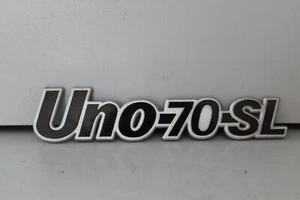 Initials Print Badge Frieze Logo Plastic for fiat Uno 70 Sl - Picture 1 of 2