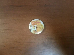 Vintage DURAN DURAN Button, Pinback, Pin, 1" Diameter, Original - Picture 1 of 4