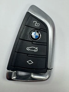 ORIGINAL BMW 4 TASTEN FERNBEDIENUNG SMART SCHLÜSSELANHÄNGER 1 3 5 7 G SERIE X5 GETESTET 8708351-01 - Bild 1 von 6