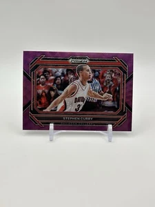Selecciones de draft Panini Prizm 2023-24 Purple Wave Prizm Variations Stephen Curry #53 - Imagen 1 de 3