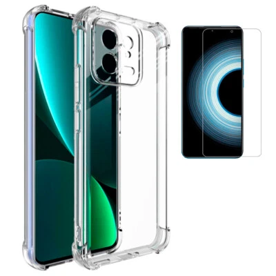 TODOBARATO 24HORAS Funda Xiaomi Mi 13 5G Transparente Reforzada Antichoque Protector 5D o Normal 9H