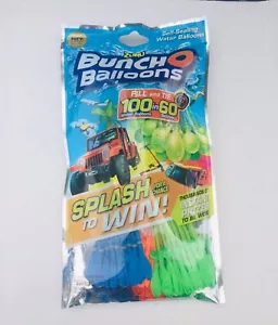 Zuru Bunch O Balloons Self Sealing Water Ballons: 100 balloons Fill In 60 Sec - Picture 1 of 2