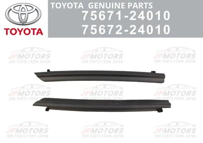 TOYOTA Genuine SOARER LEXUS SC430 Quarter Belt Moulding LH RH set Japan New - Imagem 1 de 4