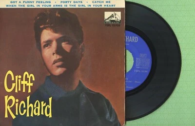 CLIFF RICHARD / Got A Funny Feeling LA VOZ AMO 7EPL 13.703 Pr Spain 1962 EP VG - Image 1 of 4