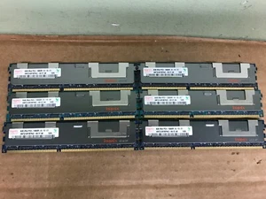 48GB Kit 6x 8GB HP Proliant DL320 DL360 DL370 DL380 ML330 ML350 G6 Memory Ram - Picture 1 of 1