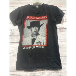 Elton John Jump Up Tour 1982 Konzert T-Shirt Vintage Original Authentic Gr. S - Bild 1 von 5
