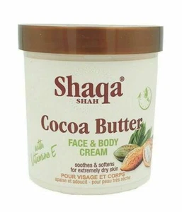 Shaqa Cocoa Butter Kakaobutter Face & Body Cream 450ml VERSAND KOSTENLOS - Bild 1 von 1