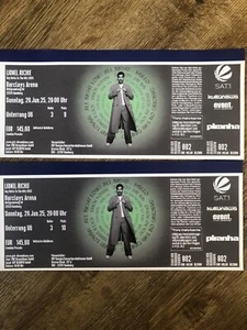2 TOP - Tickets - Lionel Richie am 29.6.25 in Hamburg - Bild 1 von 1