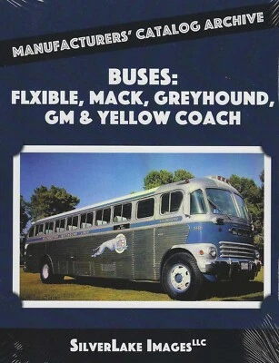 Autobuses: Flxible, Mack, Greyhound, GM y autobús amarillo del catálogo de Mfgs (ÚLTIMO NUEVO) Foto 1 de 2