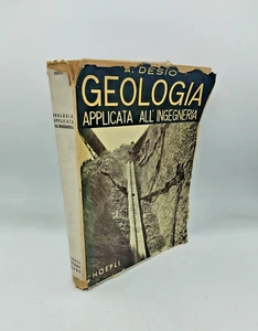 "GEOLOGIA APPLICATA ALL'INGEGNERIA" Ardito Desio, Hoepli 1949 - 305 ill. - Picture 1 of 5
