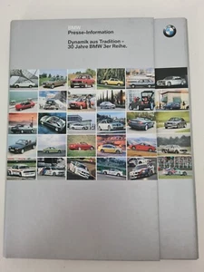 BMW - Dynamic aus Tradition -30 Jahre BMW 3er Reihe - Presse-Mappe-01/05(AU2188) - Bild 1 von 4