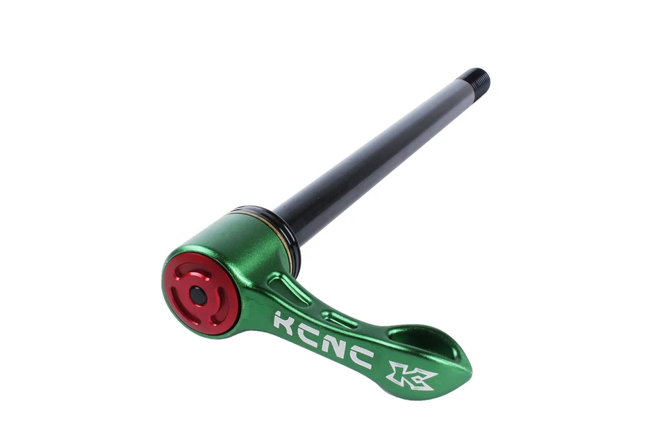 KCNC KQR07 Mountain MTB E-Bike Cycling Rear Skewer for Shimano E-thru 12mm Green - Image 1 of 3