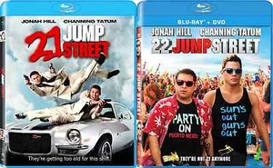 21 Jump Street (2012 Blu-Ray + UV) & 22 Jump Street (2014 Blu-Ray + DVD + UV) - Picture 1 of 3