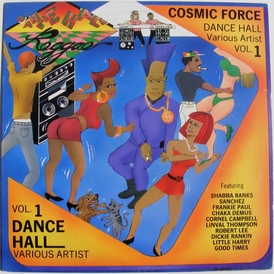COSMIC FORCE DANCE HALL Various Artists Volume One LP 1st Edition 12" 33 RPM Foto 1 de 1